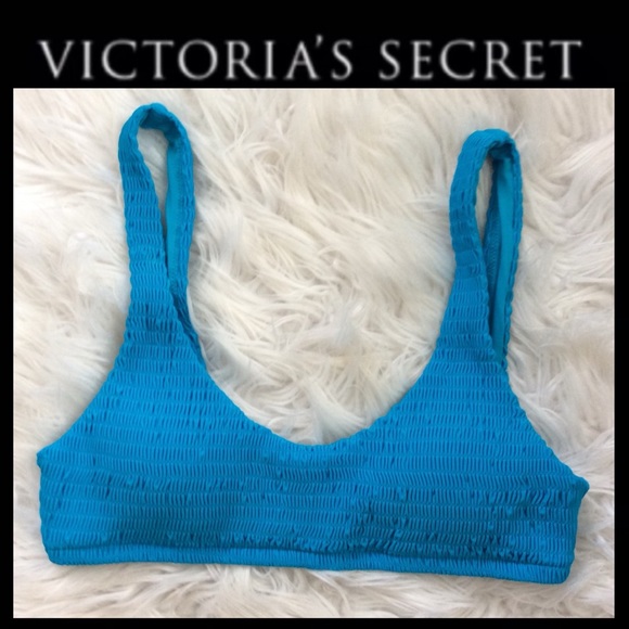 NWOT VS Smocked Bralette Bikini Top - Picture 5 of 9